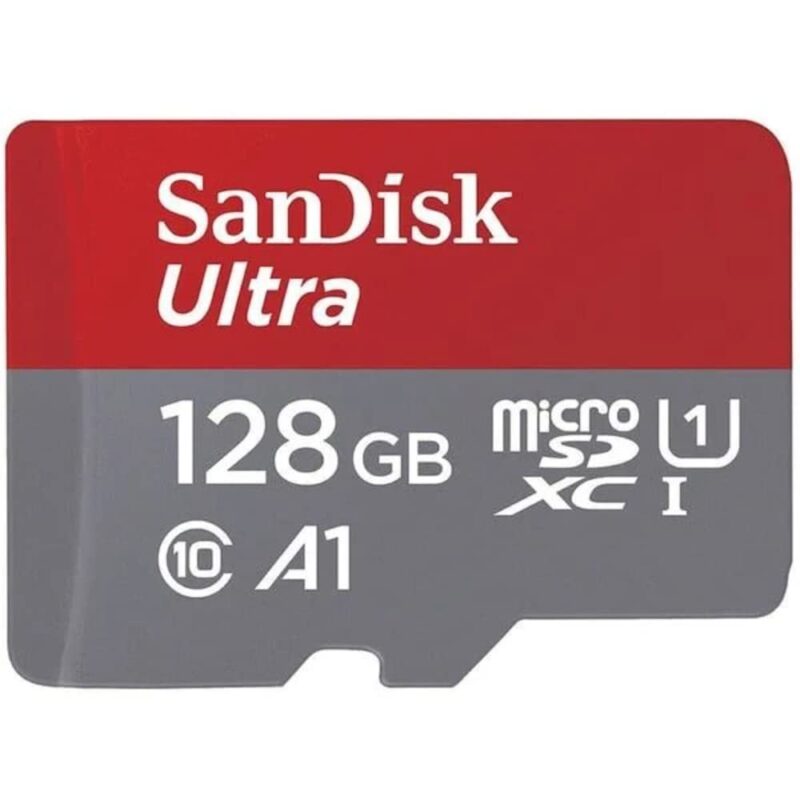 Original SanDisk 128GB Micro SD Memory Card (Pack Of 1)