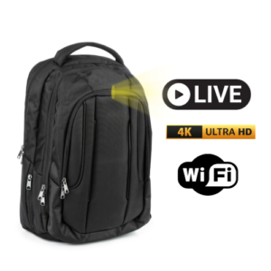 4K FHD Wifi Bag Pack Hidden Spy Camera With Live Monitoring Spy Camera In Laptop Bag, Office Back For Daily Use With Long Battery Backup Up To 25 Hours Bag Pack Spy Camera