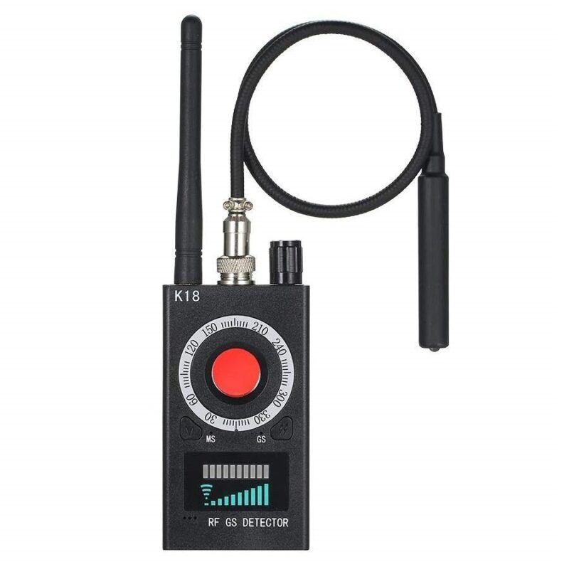 Anti-Spy Bug Detector RF Finder Hidden Camera Hunter- K18 Advance