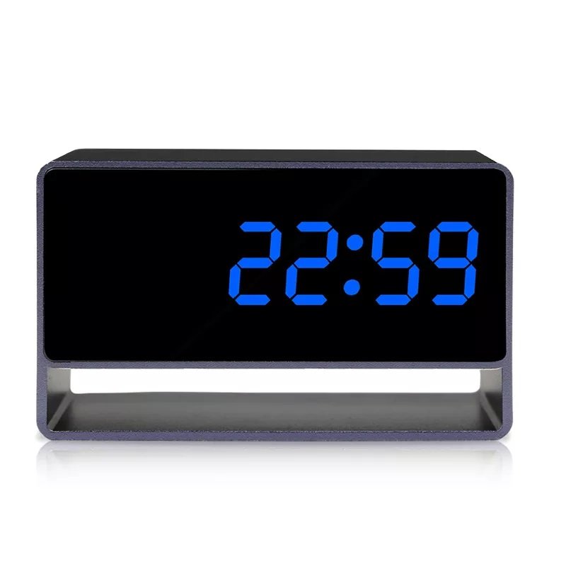 Wireless Table Alarm Clock Spy Camera | Wifi Mini Desk Hidden Camera